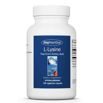 L-Lysine 500 mg 100 capsules by Allergy Research Group