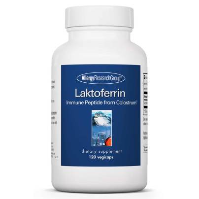 Laktoferrin 120 vegetarian capsules by Allergy Research Group