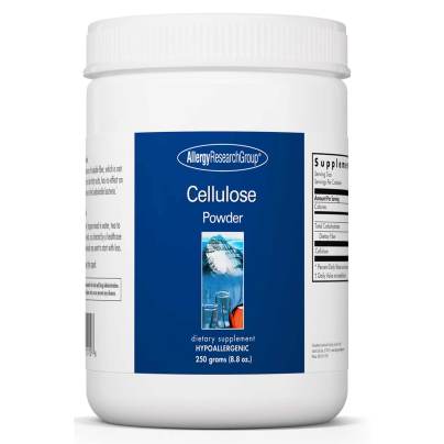 Cellulose Powder 250 grams by Allergy Research Group