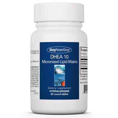 DHEA 10 mg 60 tablets by Allergy Research Group