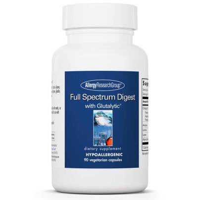 Full Spectrum Digest With Glutalytic 90 vegetarian capsules by Allergy Research Group