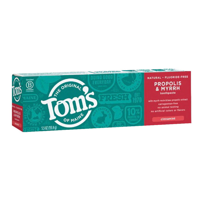 Toothpaste Prop & Myrrh Cinnamint 5.5 oz by Tom's Of Maine