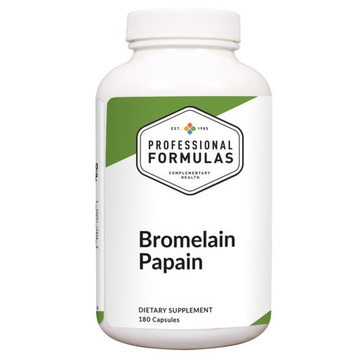 Bromelain Papain 180 caps by Professional Complementary Health Formulas