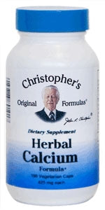 Nourish Herbal Calcium 100 Capsules by Christopher's Originals