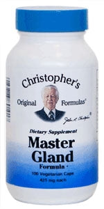 Nourish Master Gland Formula 100 Vegetarian Capsules by Christopher's Original Formulas