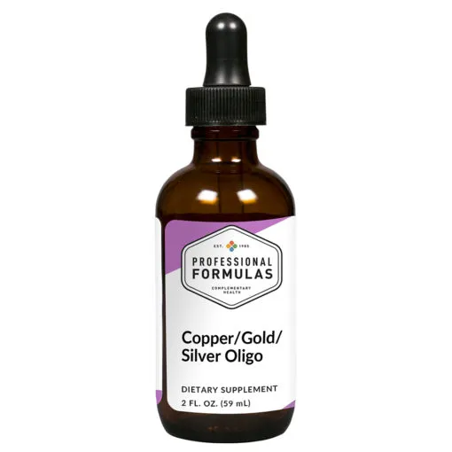 Copper/Gold/Silver Oligo 2 oz by Professional Complementary Health Formulas