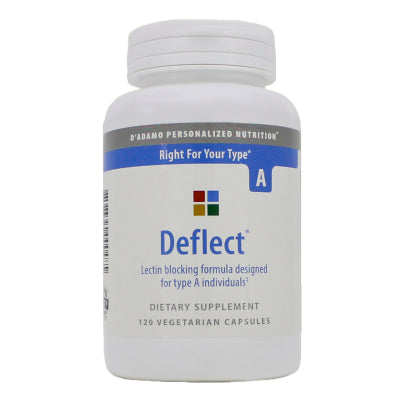 Deflect Lectin Blocker Type A 120 vegetarian capsules by D'Adamo Personalized Nutrition
