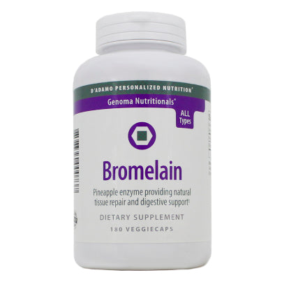 Bromelain 180 vegetarian capsules by D'Adamo Personalized Nutrition