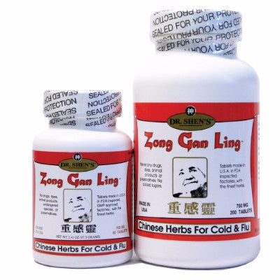 Zing Gan Ling Severe Flu 90 Tablets by Dr. Shen's