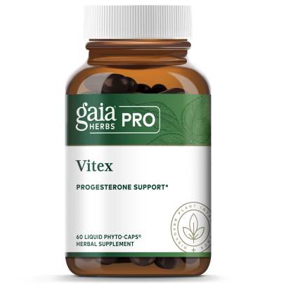 Vitex: Progesterone Support 60 vegetarian capsules by Gaia Herbs Professional