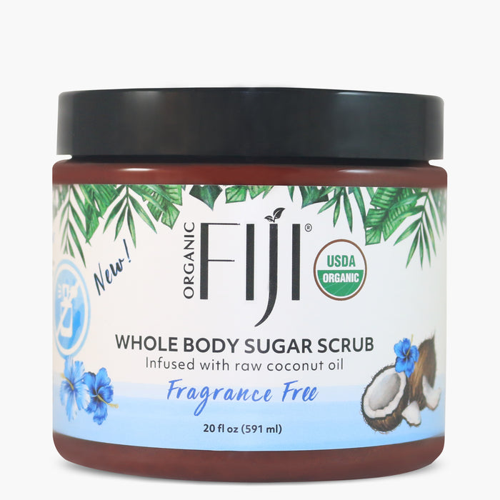 Fragrance Free Sugar Polish 20 oz by Organic Fiji