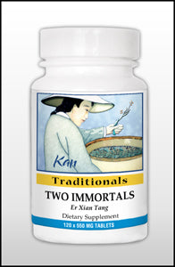 Two Immortals 120 tablets by Kan Herbs Traditionals