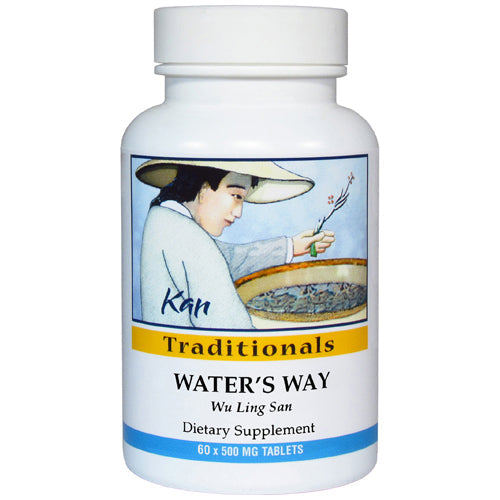 Water's Way 60 tablets by Kan Herbs Traditionals