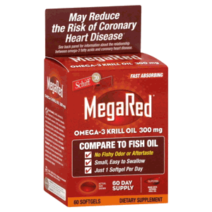 Mega Red Omega 3 60 Count by Megared
