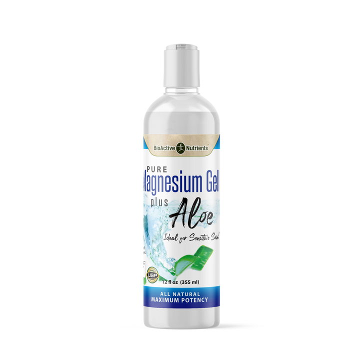 Magnesium Gel with Aloe 12oz by BioActive Nutrients