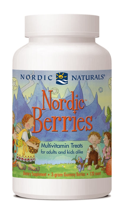 Nordic Berries 120 Gummy Berries by Nordic Naturals