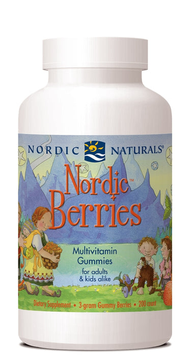 Nordic Berries 200 Gummy Berries by Nordic Naturals