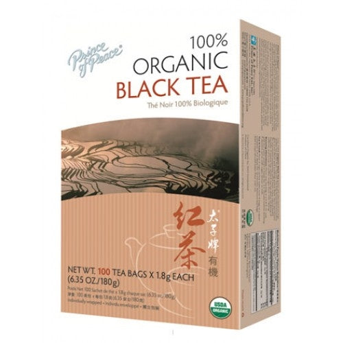 Tea Organic Black 100 Bags by Prince of Peace
