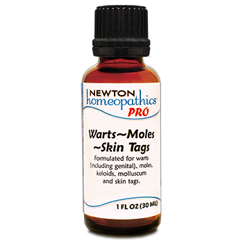 PRO Warts~Moles~Skin Tags 1oz by Newton Homeopathics