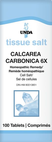 Calcarea Carbonica 6X 100 tablets by Unda