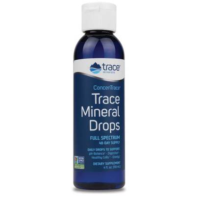 ConcenTrace Trace Mineral Drops 4 oz by Trace Minerals Research