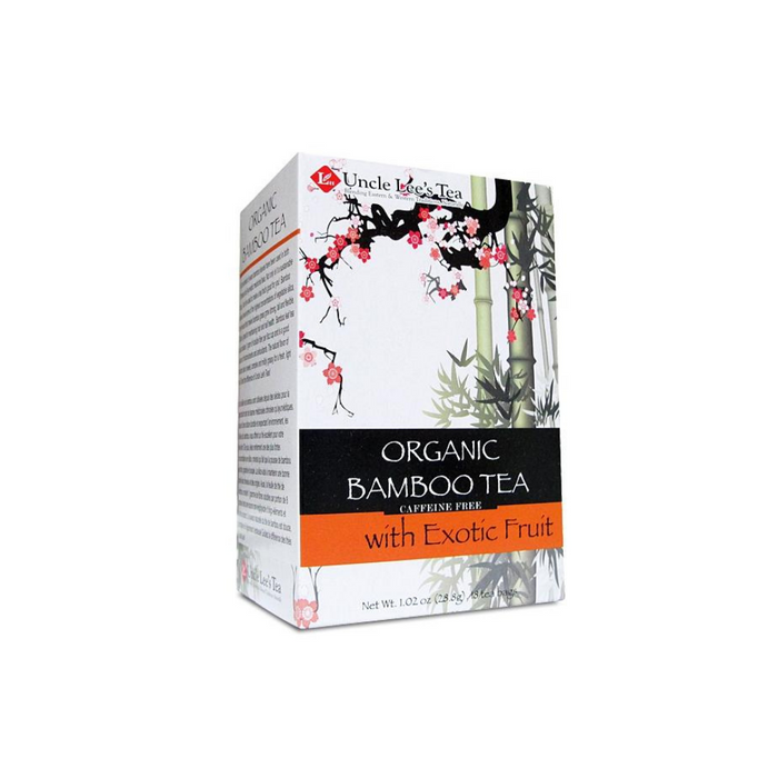Bamboo Tea Organic Exotic Fruit 18 Bags by Uncle Lee's Tea