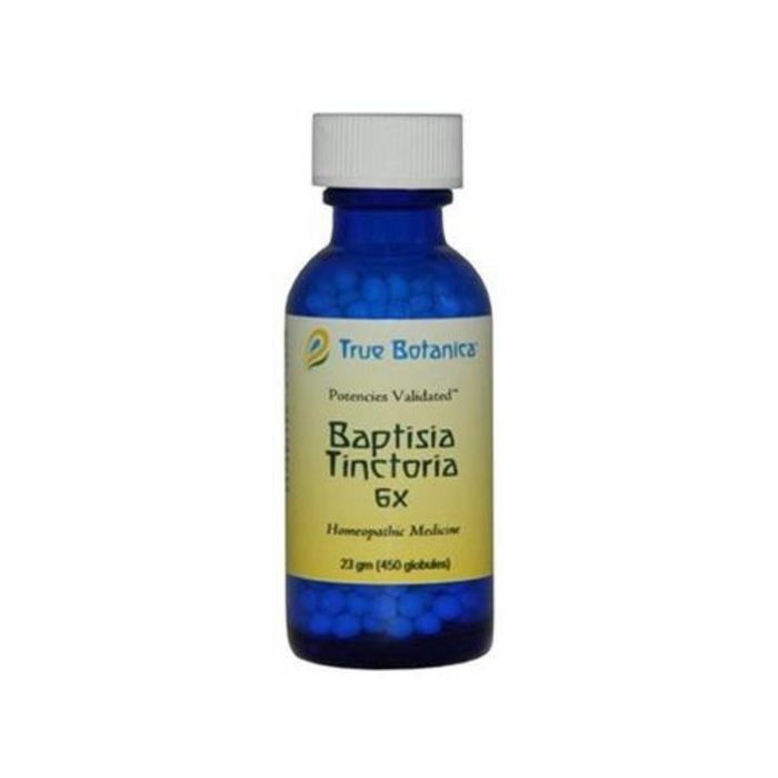 Baptisia Tinctoria 6X 23 grams (450 globules) by True Botanica