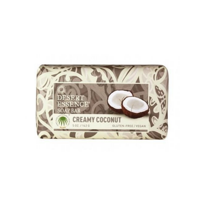 Bar Soap Creamy Coconut 5 Oz by Desert Essence