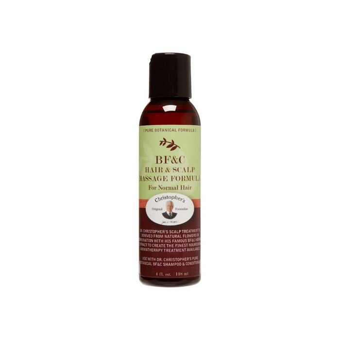 BF&C Hair & Scalp Massage Oil 4 oz by Christopher's Original Formulas