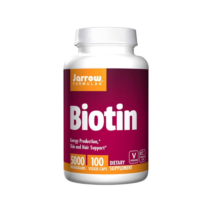 Biotin 5 mg 100 capsules by Jarrow Formulas