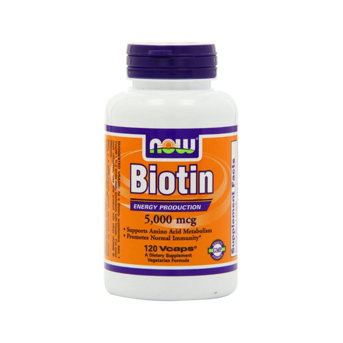 Biotin 5,000 mcg 120 vegetarian capsules by NOW Foods