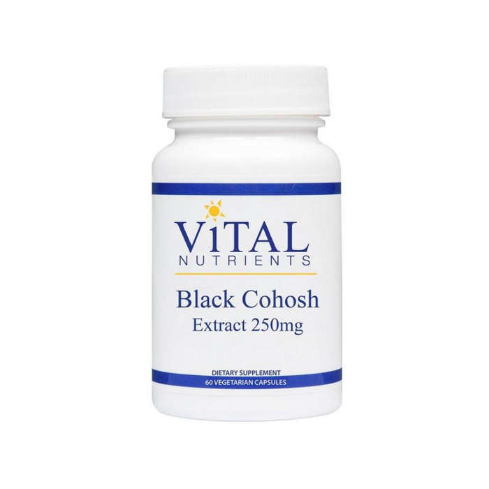 Black Cohosh 250 mg 60 capsules by Vital Nutrients