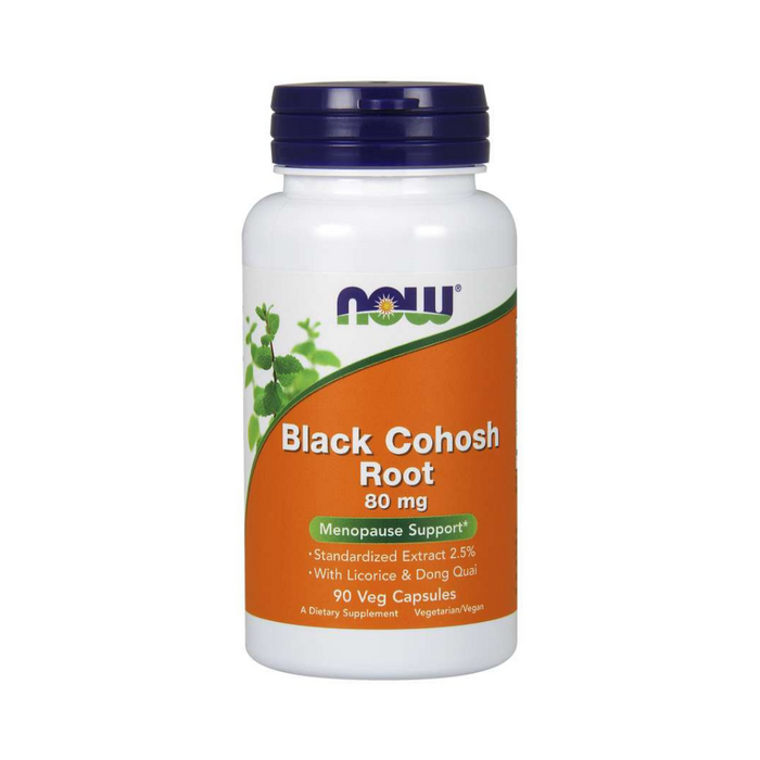 Black Cohosh Extract 80 mg 90 capsules by NOW Foods