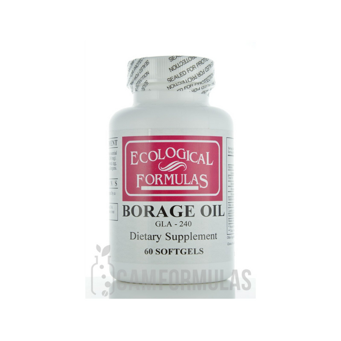 Borage Oil GLA 240 mg 60 sgel by Ecological Formulas