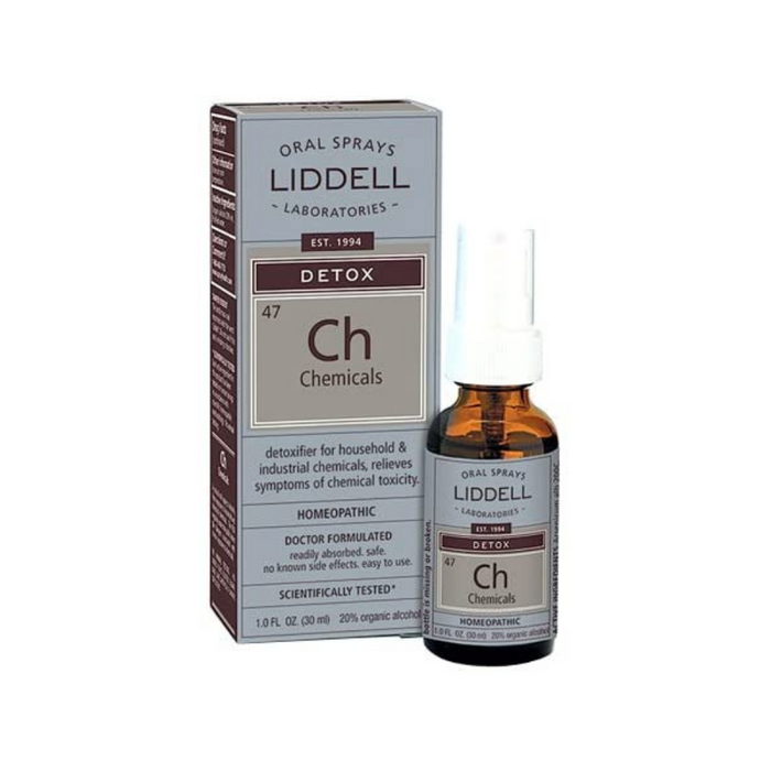 Detox Chemicals 1 oz by Liddell Homeopathic