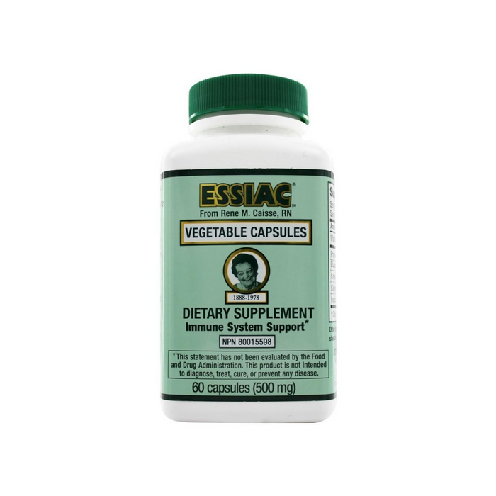 Essiac Herbal Supplement 500mg 60 Vegetarian Capsules by Essiac International