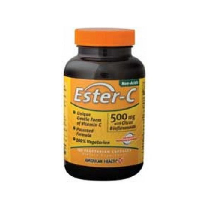 Ester-C with Bioflavonoids 500mg 120 Vegecaps by American Health