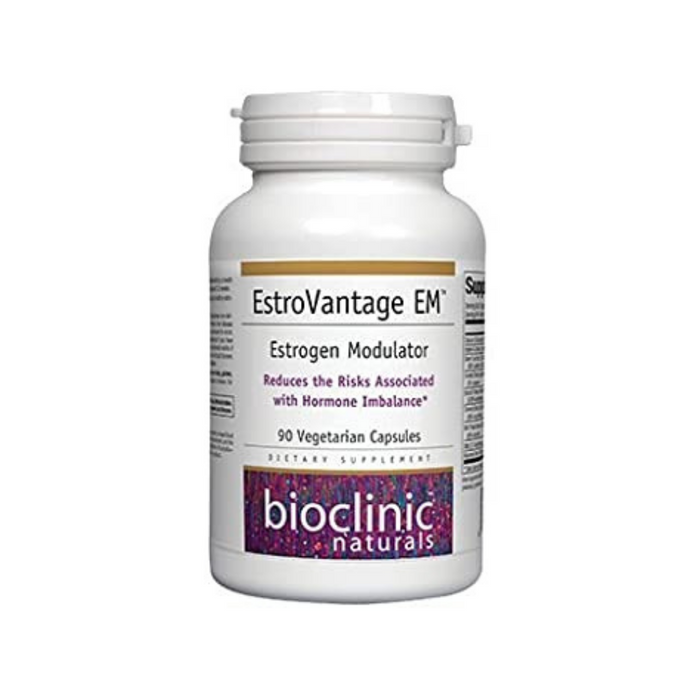 Estrovantage EM 90 vegetarian capsules by Bioclinic Naturals