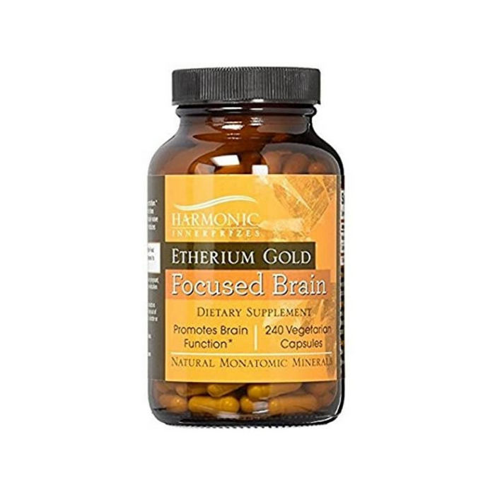 Etherium Gold 240 Vegetarian Capsules by Harmonic Innerprizes