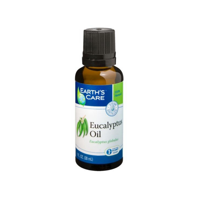 Eucalyptus Oil 100% Pure & Natural 1 oz by Earth's Care