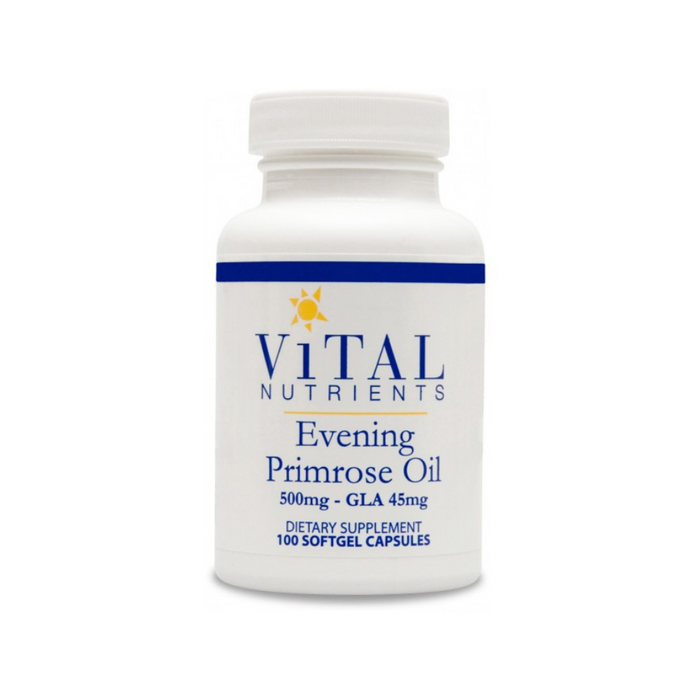 Evening Primrose Oil 500 mg 100 softgels by Vital Nutrients