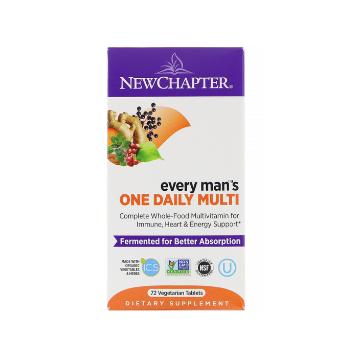 Every Man's One Daily 72 tablets by New Chapter