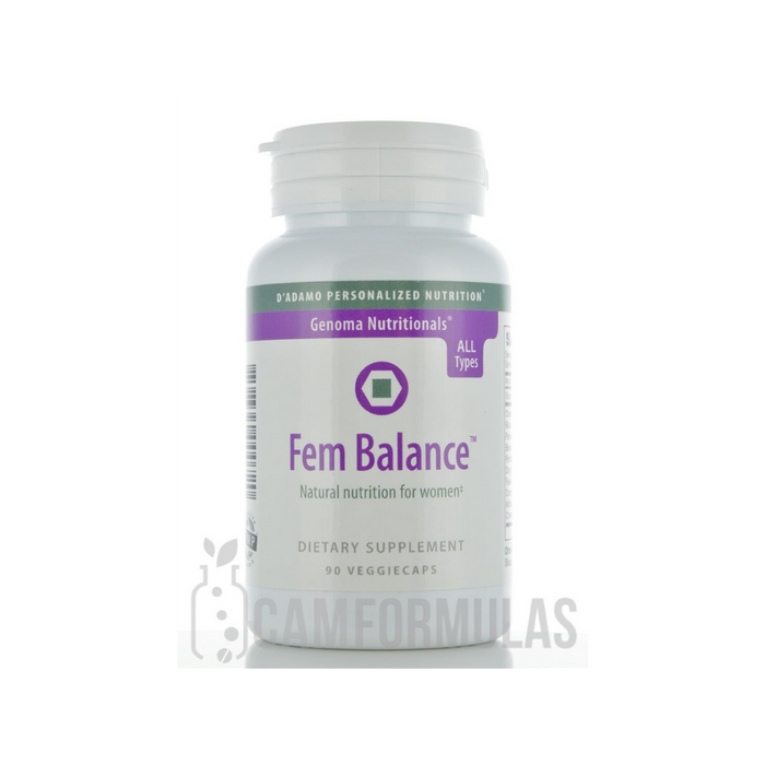 FemBalance 90 vegetarian capsules by D'Adamo Personalized Nutrition
