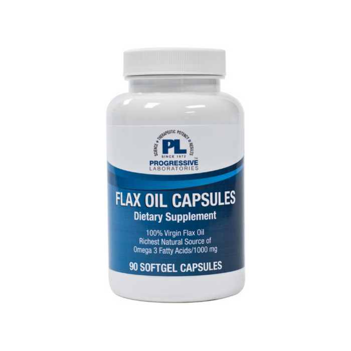 Flax Oil Capsules 1000 mg 90 capsules by Progressive Labs