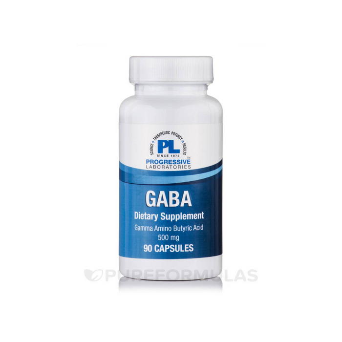 GABA 500 mg 90 capsules by Progressive Labs