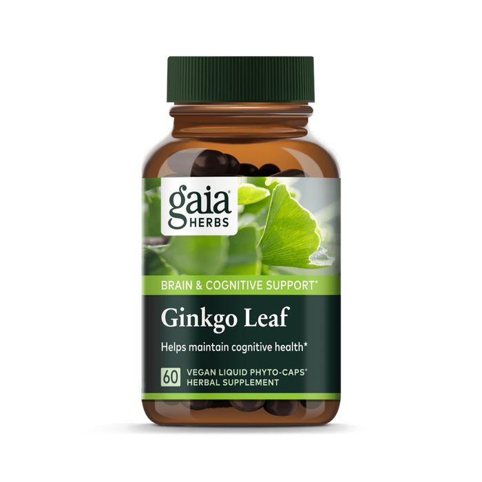 Ginkgo Leaf 60 vegetarian capsules by Gaia Herbs Professional