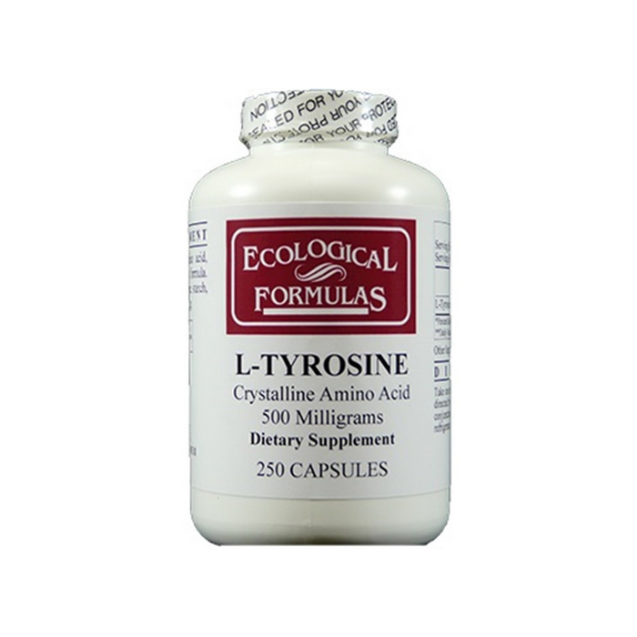 L-Tyrosine 500 mg 250 capsules by Ecological Formulas