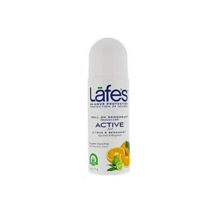 Lafe's Roll-On Deodorant Active 3 oz by Lafe's Natural Bodycare