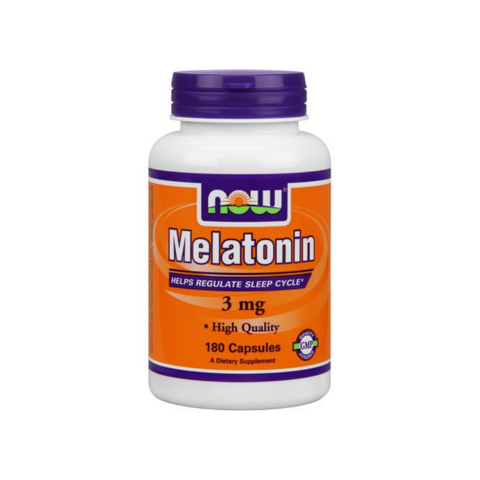 Melatonin 3 mg 180 capsules by NOW Foods
