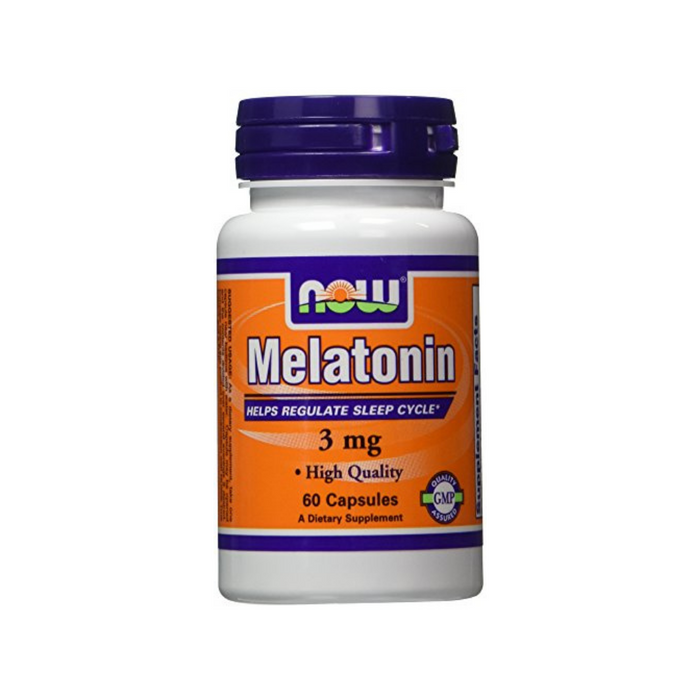 Melatonin 3 mg 60 capsules by NOW Foods